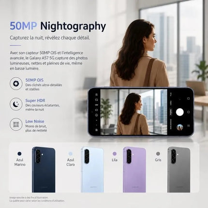 Samsung Galaxy A57 8Go/256Go - Smartphone