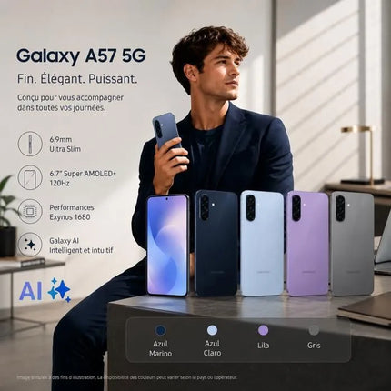 Samsung Galaxy A57 8Go/256Go - Smartphone