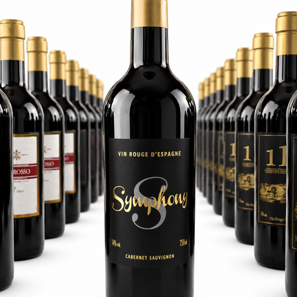 Symphony Cabernet Sauvignon - 1 à 2 800 F et Carton de 6 à 15 400 F