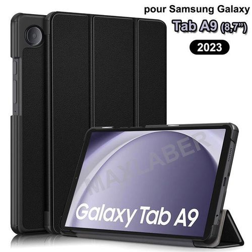 Étui Smart Cover Tri-Fold Samsung Galaxy Tab A9 8.7" (2023) - Noir