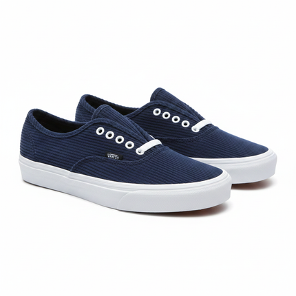 Vans Corduroy Navy - Vue 3/4