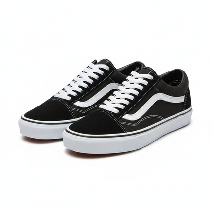Vans Old Skool Noir - Vue 3/4