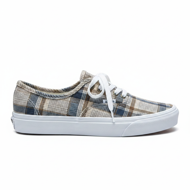 Vans Tartan Plaid Beige - Vue Profil