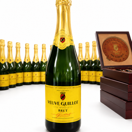 Veuve Guillot Vin Mousseux Brut - 1 à 3 700 F et Carton de 6 à 19 600 F