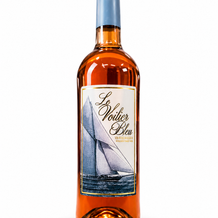 Le Voilier Bleu Rosé Moelleux - 1 à 1 800 F et Carton de 6 à 9 700 F