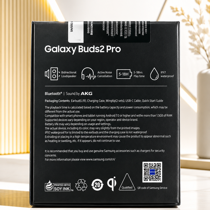 Samsung Galaxy Buds2 Pro - Écouteurs TWS Originaux ANC IPX7